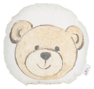 Pamučni dječji jastuk Mike & Co. NEW YORK Pillow Toy Bearie, 23 x 23 cm