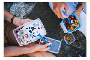 Posuda za jogurt 2 kom/s priborom za jelo Push&Push – Vialli Design