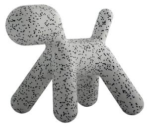 Sivo-crna dječja stolica u obliku psa Magis Puppy, visina 34,5 cm