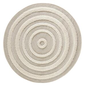 Krem tepih Mint Rugs Handira Circle, ⌀ 160 cm