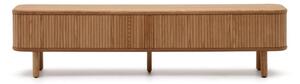 TV komoda u dekoru jasena u prirodnoj boji 200x50x40 cm Mailen – Kave Home