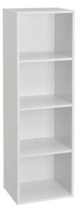 Bijela biblioteka 30x106x24 cm Cube – Casa Selección