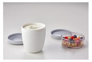 Bijela kutija za užinu za jogurt Mepal Ellipse