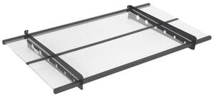 Nadstrešnica za vrata Dortmund 80 x 150 cm CoverTech antracit