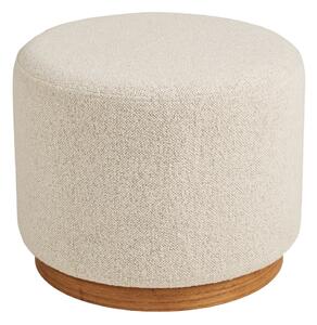 Bež tabure od bouclé tkanine Daisy – House Nordic