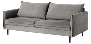 Siva baršunasta sofa 203 cm Juli – Ropez