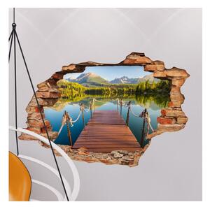Naljepnica Ambiance Panorama Mountain Lake, 60 x 90 cm