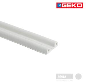 Samoljepljiva zaštita od propuha Geko® profil P / bijela guma / 6m