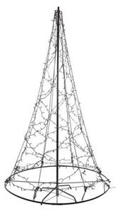 Emos Božićno drvce, 480 lampica, LED, vintage, IP44, 1800mm