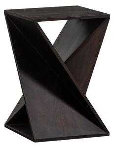 Pomoćni stol od masivnog bagrema 41x41 cm Ikem – WOOOD