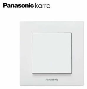 PREKIDAČ 1P/10A/250V BIJELI KARRE KA001