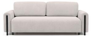 Bež sklopiva/s prostorom za odlaganje sofa od bouclé tkanine 244 cm Arcadova – ELTAP