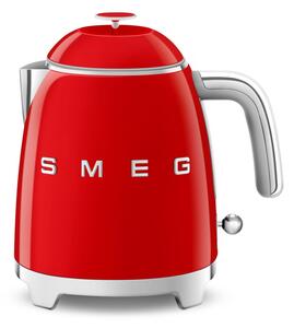 Crveno kuhalo za vodu od nehrđajućeg čelika 800 ml Retro Style – SMEG