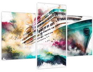 Slika - Akvarel more (90x60 cm)