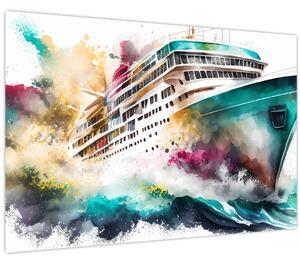 Slika - Akvarel more (90x60 cm)