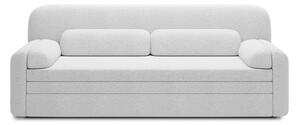 Bijela sklopiva/s prostorom za odlaganje sofa od bouclé tkanine 236 cm Elioss – ELTAP
