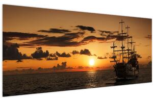 Slika - Gusarski brod (120x50 cm)