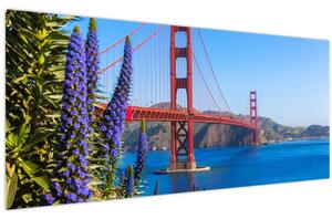 Slika - Most Golden Gate, San Francisco (120x50 cm)