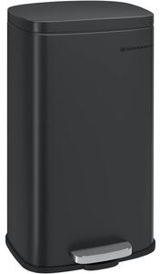Kanta za smeće, kapaciteta 30L, čelik, 34,8 x 29,7 x 63,3 cm, crna | SONGMICS