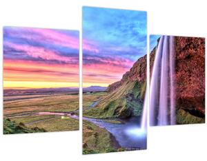 Slika - Vodopad Seljalandsfoss (90x60 cm)