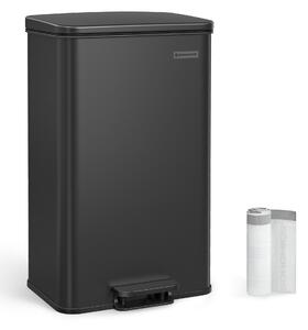 Kanta za smeće kapaciteta 40L, 34,8 x 32,1 x 55,7 cm, crna | SONGMICS