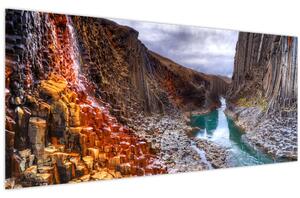 Slika - Kanjon Studlagil (120x50 cm)
