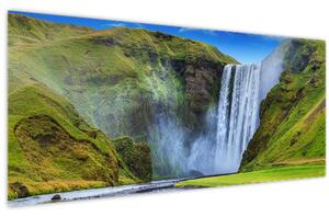 Slika - Vodopad Seljalandsfoss (120x50 cm)