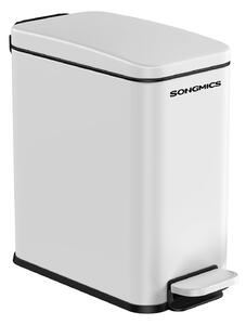 Mala kanta za smeće kapaciteta 5L, 29.9 x 14.4 x 29 cm, bijela | SONGMICS