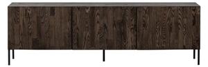 Smeđa TV komoda od masivnog bora 180x56x46 cm Bono – WOOOD