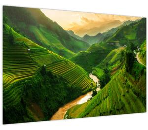 Slika - Mu Cang Chai rižine terase (90x60 cm)