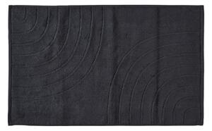 Crna kupaonska prostirka 50x80 cm Time – Zone