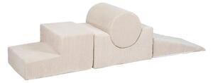 Krem set mekanih igrački od pjene od samta 45x170x30 cm Montessori – Meowbaby