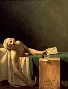 Reprodukcija The Death of Marat, 1793, David, Jacques Louis