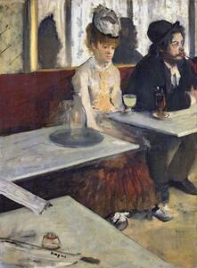 Reprodukcija In a Cafe, or The Absinthe, c.1875-76, Degas, Edgar