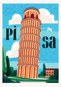 Ilustracija Travel Destination Vector Poster, Rudzhan Nagiev