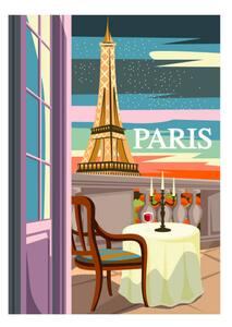 Ilustracija Travel Destination Vector Poster, Rudzhan Nagiev