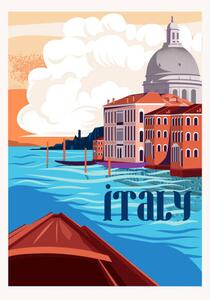 Ilustracija Travel Destination Vector Poster, Rudzhan Nagiev