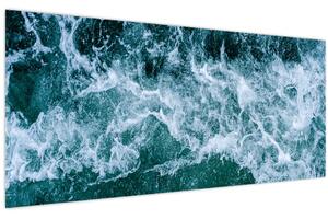 Slika - Oceanski valovi (120x50 cm)