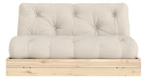 Bež sklopiva sofa 145 cm Flip – Karup Design