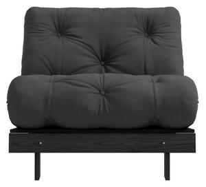 Tamno siva fotelja Roots Black Night – Karup Design