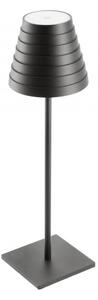 Crna LED stolna lampa (visina 37 cm) Fizzi – GTV