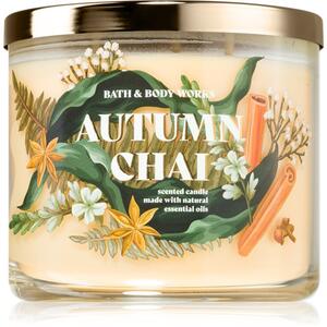 Bath & Body Works Autumn Chai mirisna svijeća 411 g
