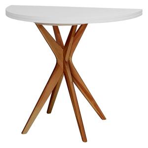 Okrugli proširiv blagovaonski stol 45x90 cm Jubi – Ragaba