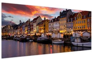 Slika - Nyhavn, Kopenhagen (120x50 cm)