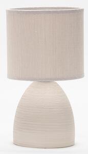 SVJETILJKA STOLNA KERAMIČKA STONE LIGHT BROWN 001478