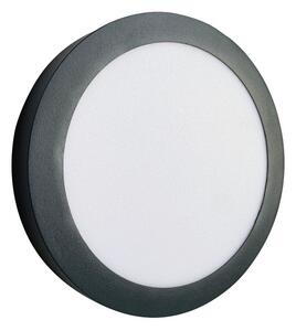 PLAFONJERA LED SLIM ROUND DARK GREY D120 6W 450LM 4000K 10503