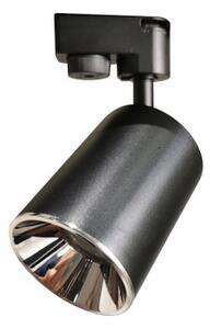 SVJETILJKA SPOT TRAČNA BLACK+BLACK CHROME GU10 9W 10564