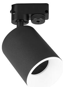 SVJETILJKA SPOT TRAČNA BLACK+MATT WHITE GU10 9W 10563