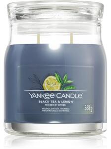 Yankee Candle Black Tea & Lemon mirisna svijeća 368 g