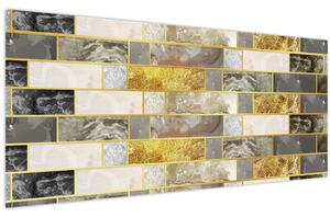 Slika - Dekor s teksturama (120x50 cm)